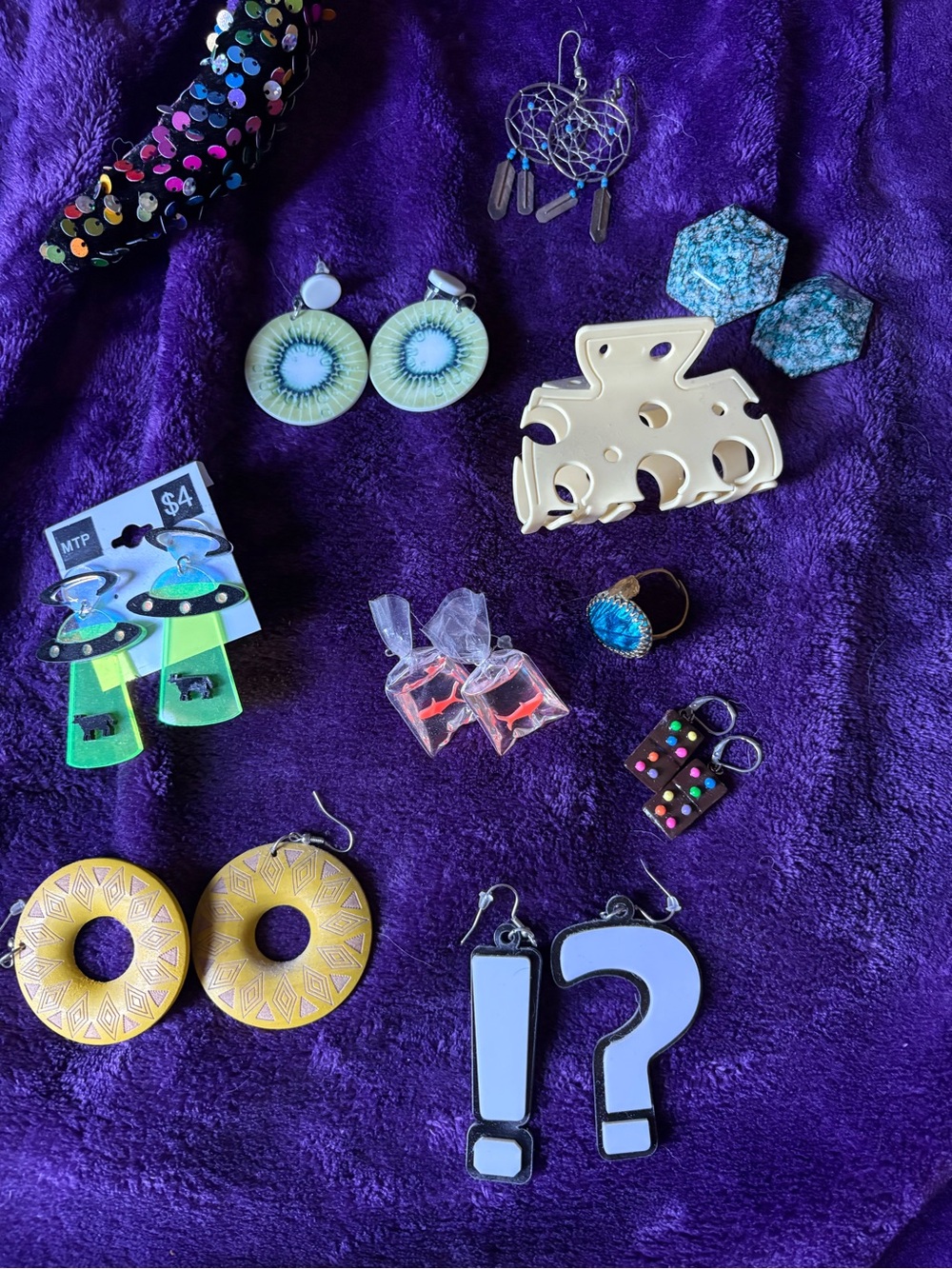 Eclectic Accessories Earring Set - Fun Statement Pieces